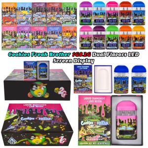 Cookies x Freak Brothers 1g & 2g Dual Flavors Empty Vape